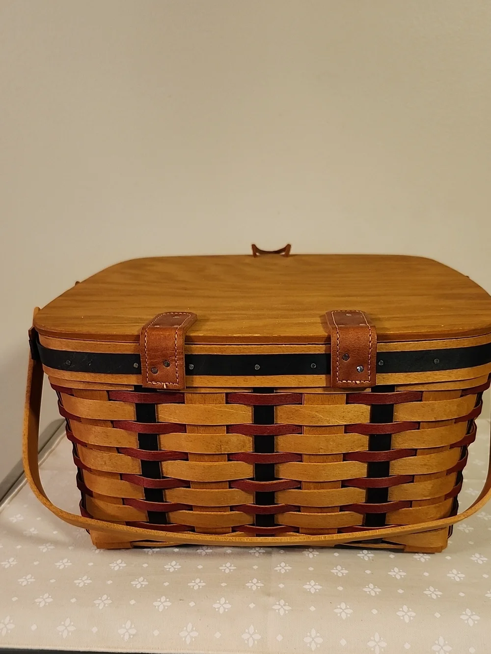 Longaberger Proudly American Picnic Basket